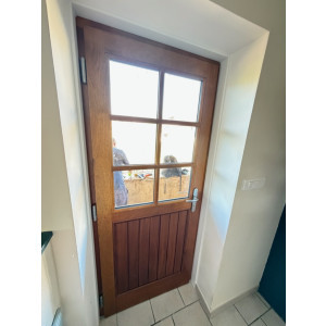 Porte d'entrée 1 vantail à la française